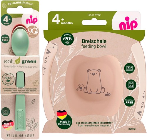 Nip öko bio geschirrset - nip, girls